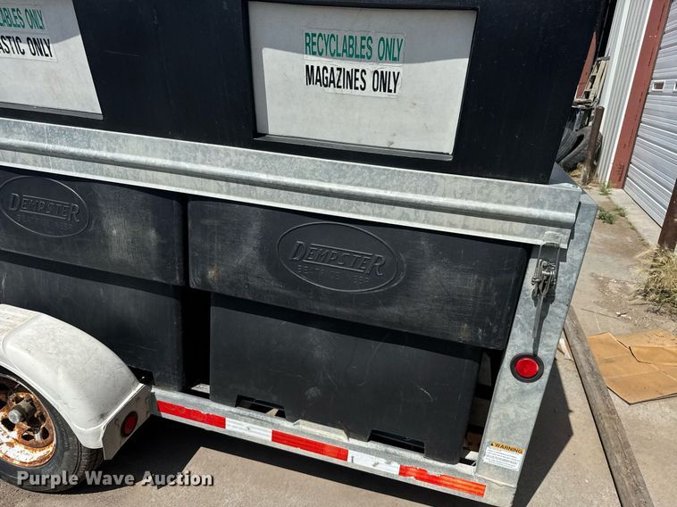 image for item EG6638 2005 AlleyCat RSWT300 recycling trailer