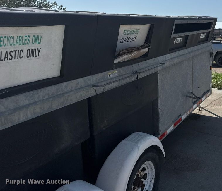 image for item EG6638 2005 AlleyCat RSWT300 recycling trailer