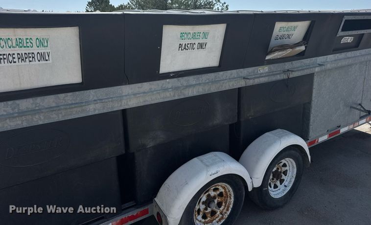 image for item EG6638 2005 AlleyCat RSWT300 recycling trailer