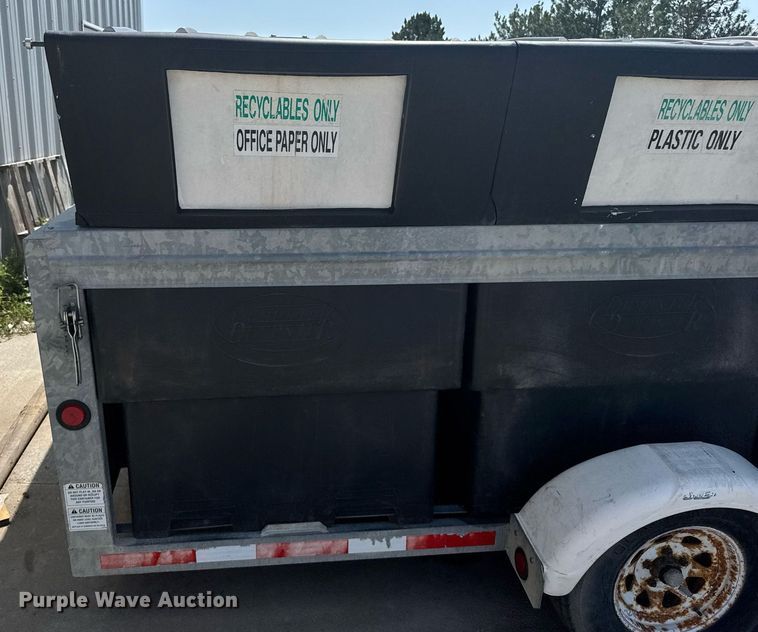 image for item EG6638 2005 AlleyCat RSWT300 recycling trailer