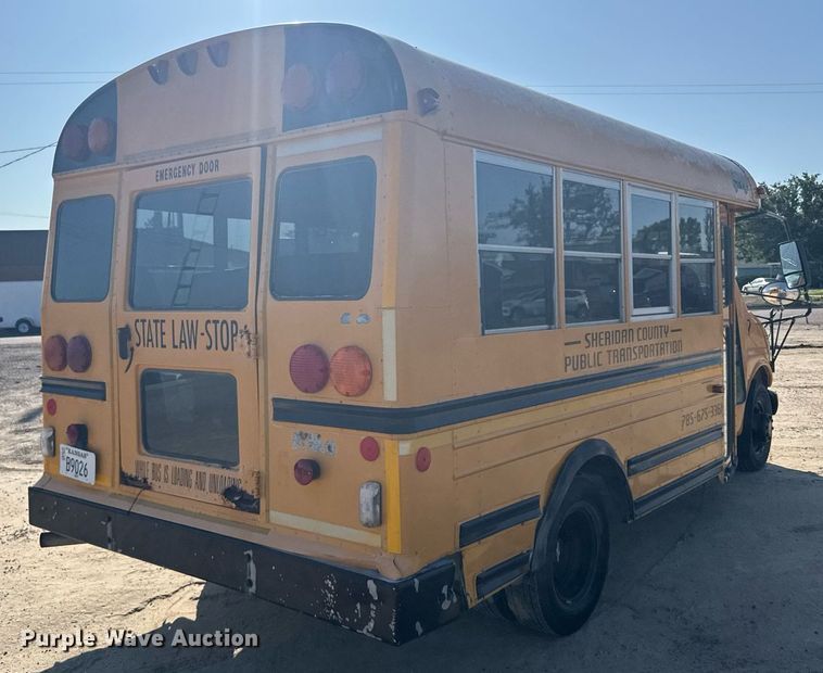 image for item EG6657 1998 Chevrolet Express G3500  school bus