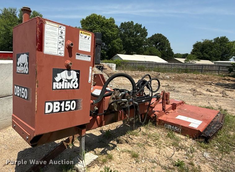 image for item EG8097 Rhino DB150 side boom rotary mower