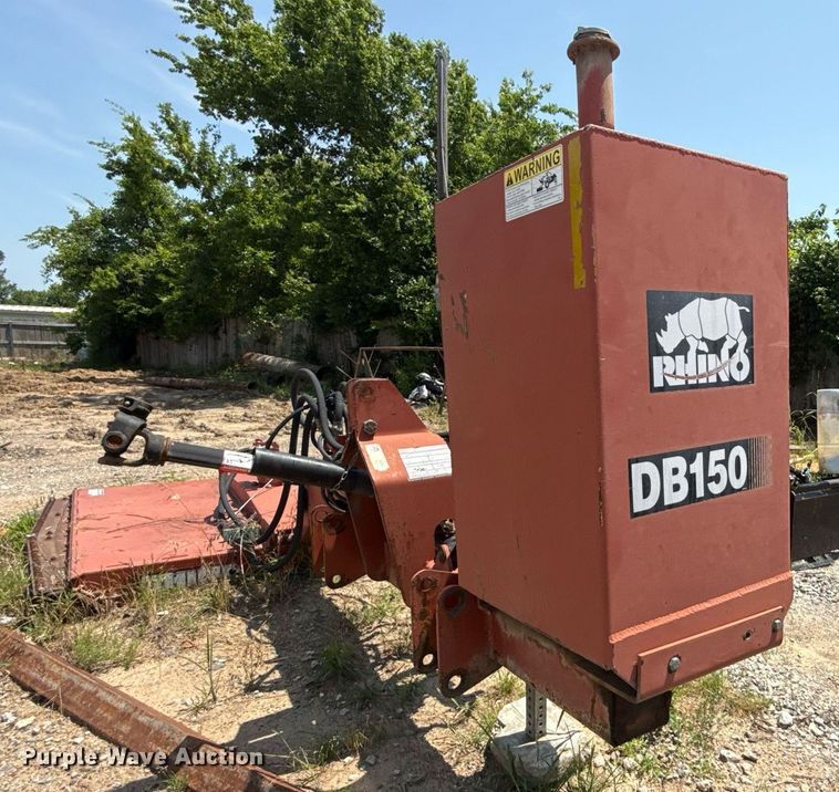 image for item EG8097 Rhino DB150 side boom rotary mower