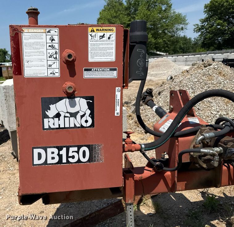 image for item EG8097 Rhino DB150 side boom rotary mower