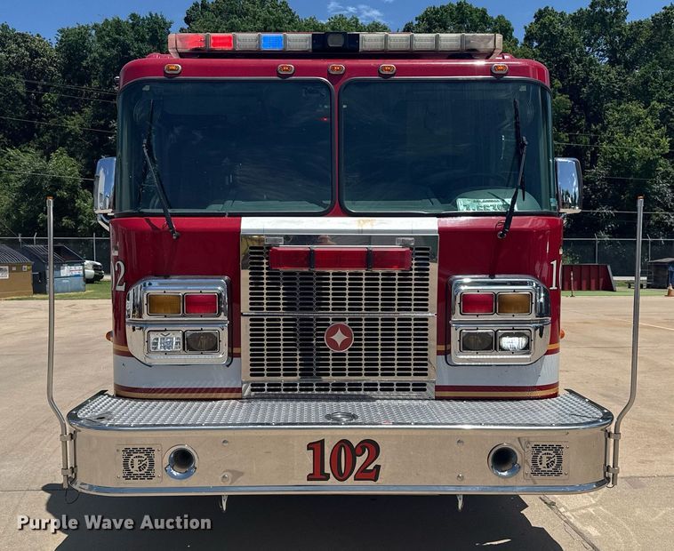 image for item EG8124 2007 Spartan Gladiator pumper fire truck