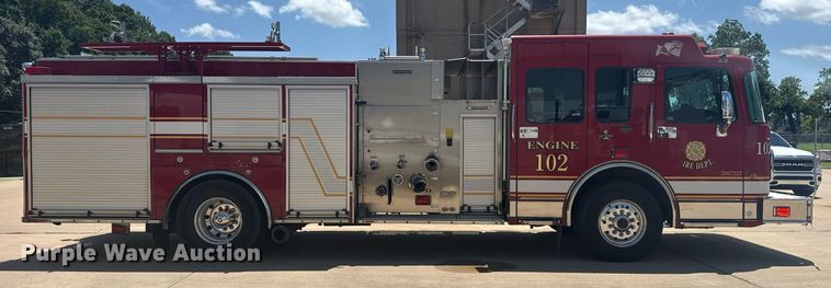 image for item EG8124 2007 Spartan Gladiator pumper fire truck