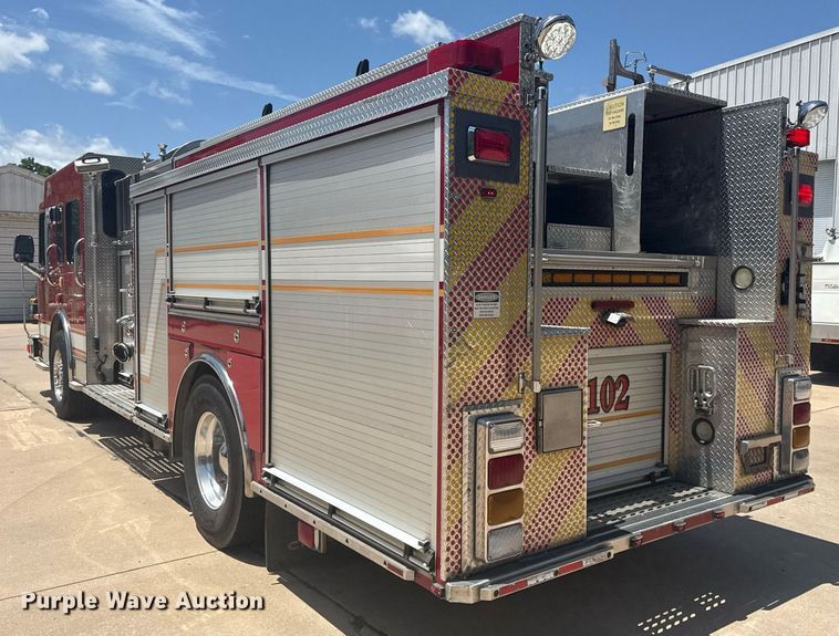 image for item EG8124 2007 Spartan Gladiator pumper fire truck