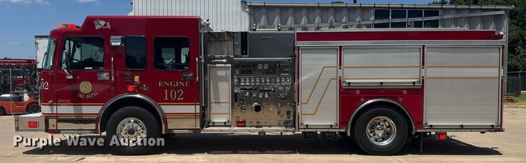 image for item EG8124 2007 Spartan Gladiator pumper fire truck