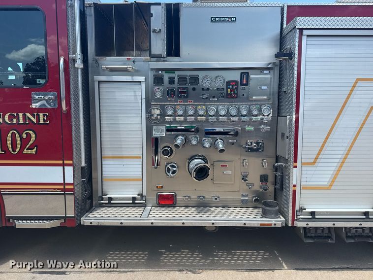 image for item EG8124 2007 Spartan Gladiator pumper fire truck