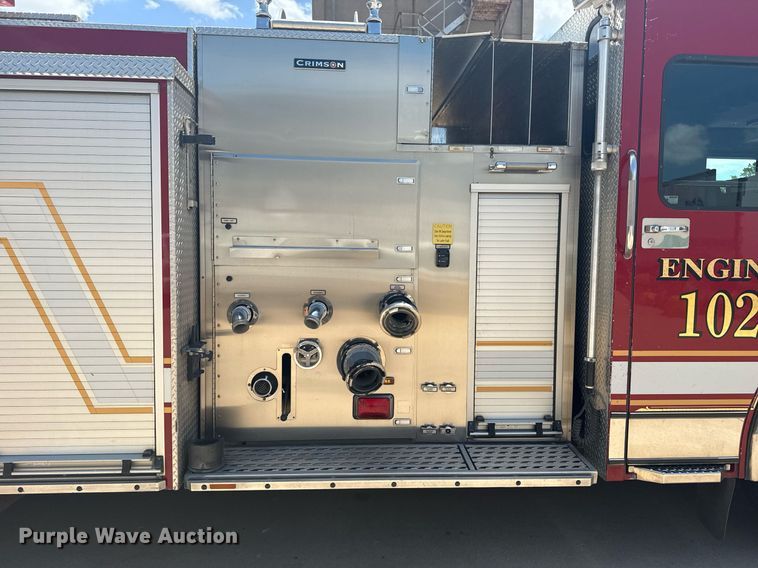 image for item EG8124 2007 Spartan Gladiator pumper fire truck