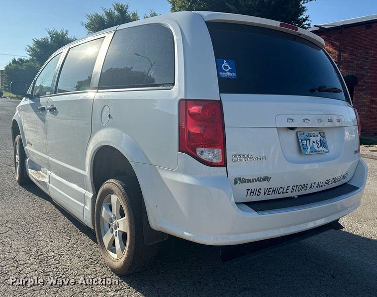image for item EG8133 2019 Dodge Grand Caravan handicap accessible van