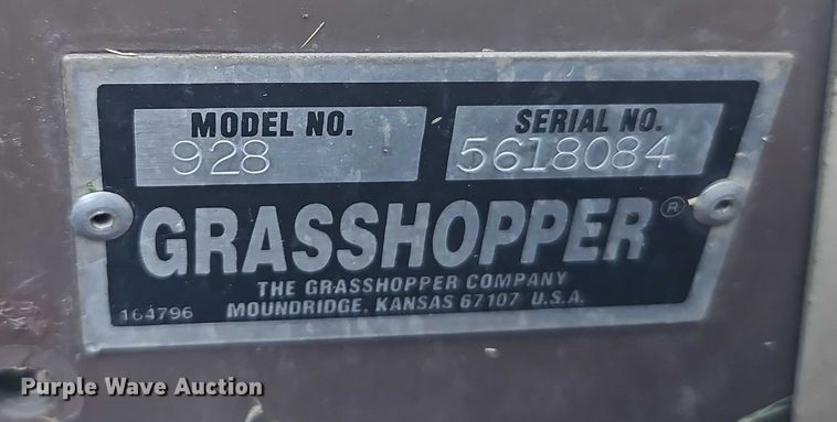 image for item EJ0166 Grasshopper 928D ZTR lawn mower