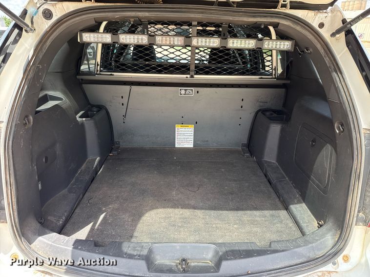 image for item EJ4716 2015 Ford Explorer Police SUV