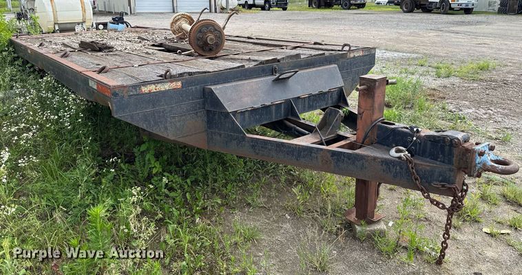 image for item EJ4732 Shop built equipment trailer