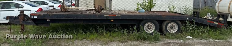 image for item EJ4732 Shop built equipment trailer