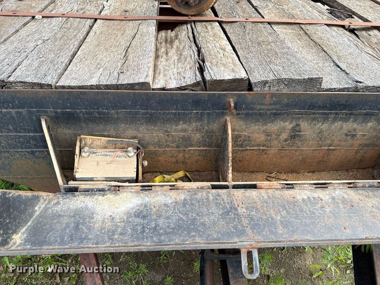 image for item EJ4732 Shop built equipment trailer