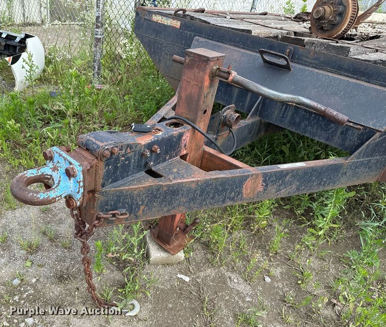 image for item EJ4732 Shop built equipment trailer