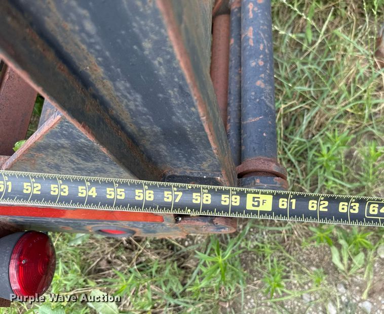 image for item EJ4732 Shop built equipment trailer