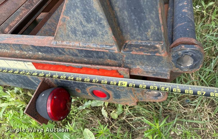 image for item EJ4732 Shop built equipment trailer