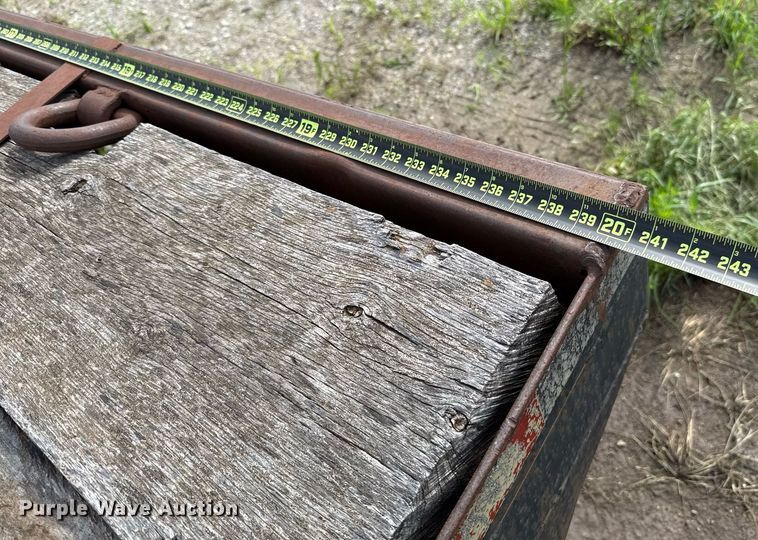 image for item EJ4732 Shop built equipment trailer