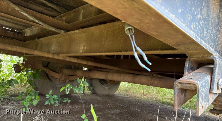 image for item EJ4732 Shop built equipment trailer