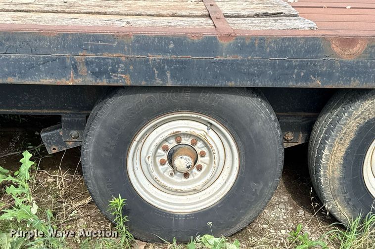 image for item EJ4732 Shop built equipment trailer