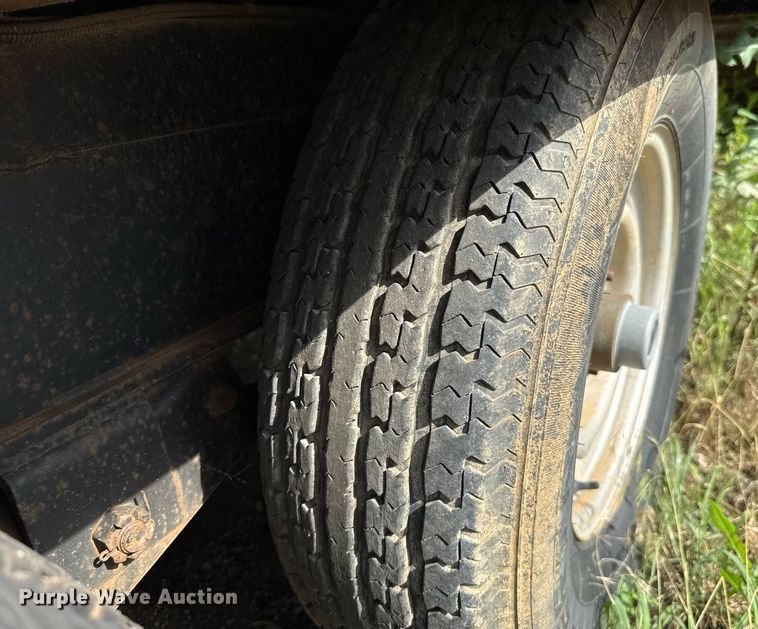 image for item EJ4732 Shop built equipment trailer