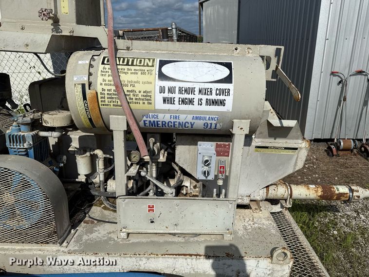 image for item EJ4733 Strong SprayMate concrete mixer