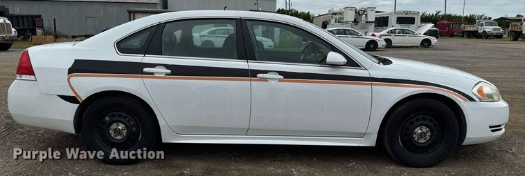 image for item EJ4737 2011 Chevrolet Impala Police Cruiser 