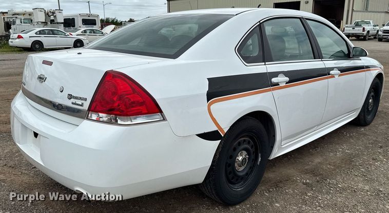 image for item EJ4737 2011 Chevrolet Impala Police Cruiser 