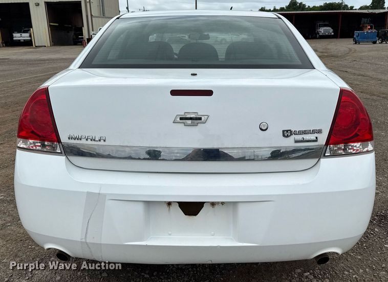 image for item EJ4737 2011 Chevrolet Impala Police Cruiser 