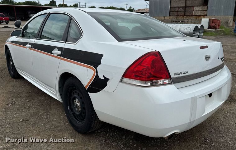 image for item EJ4737 2011 Chevrolet Impala Police Cruiser 