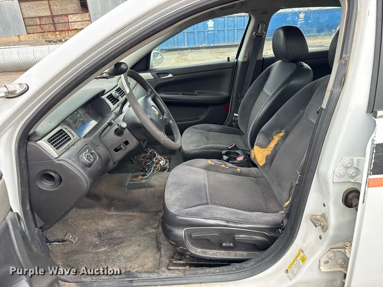 image for item EJ4737 2011 Chevrolet Impala Police Cruiser 