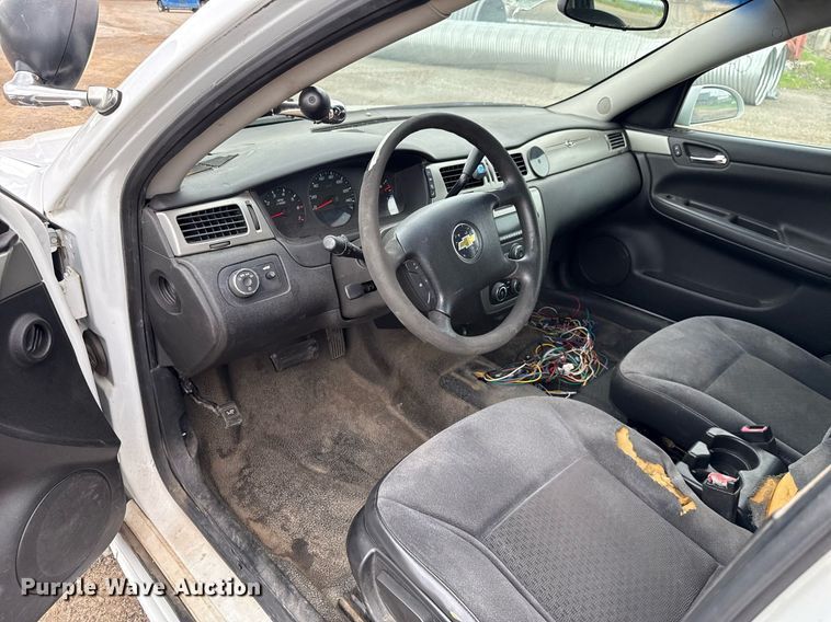 image for item EJ4737 2011 Chevrolet Impala Police Cruiser 