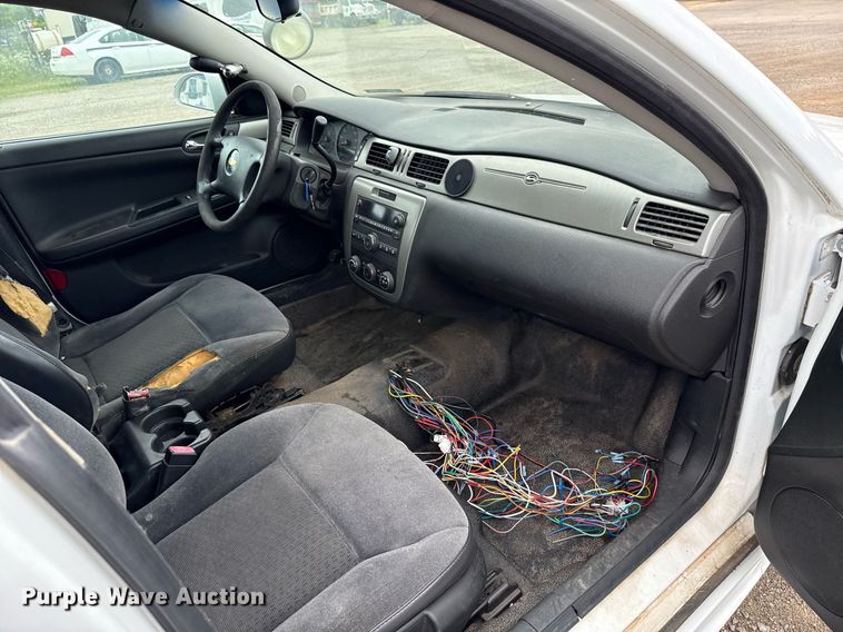 image for item EJ4737 2011 Chevrolet Impala Police Cruiser 