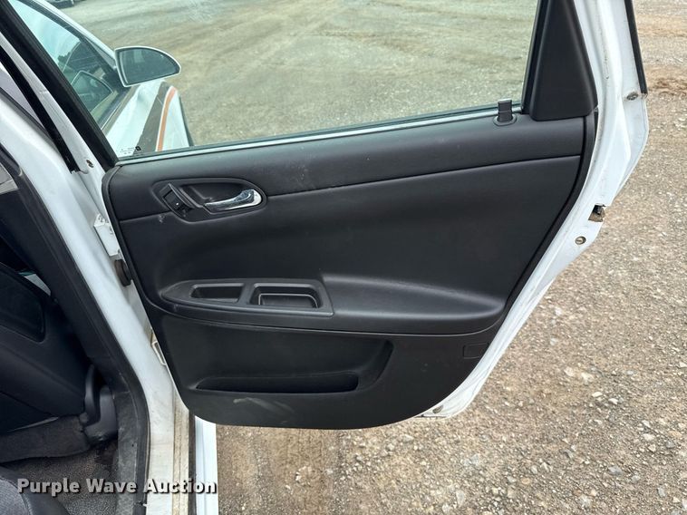 image for item EJ4737 2011 Chevrolet Impala Police Cruiser 