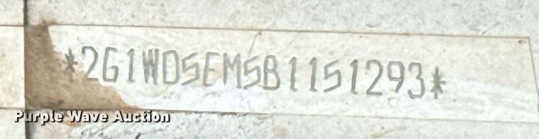 image for item EJ4737 2011 Chevrolet Impala Police Cruiser 