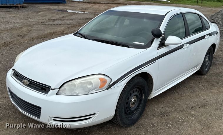 image for item EJ4738 2011 Chevrolet Impala Police Cruiser 