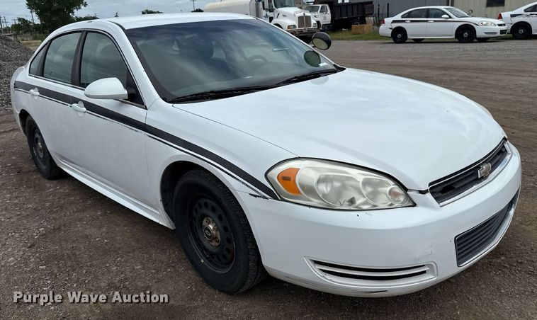 image for item EJ4738 2011 Chevrolet Impala Police Cruiser 
