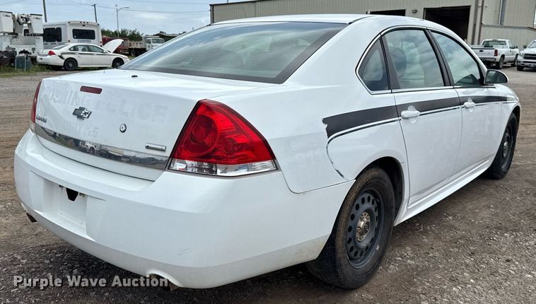 image for item EJ4738 2011 Chevrolet Impala Police Cruiser 