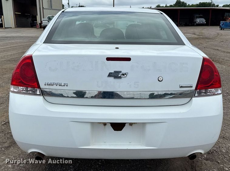 image for item EJ4738 2011 Chevrolet Impala Police Cruiser 