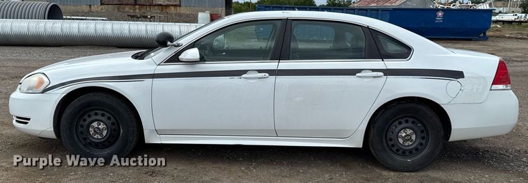 image for item EJ4738 2011 Chevrolet Impala Police Cruiser 