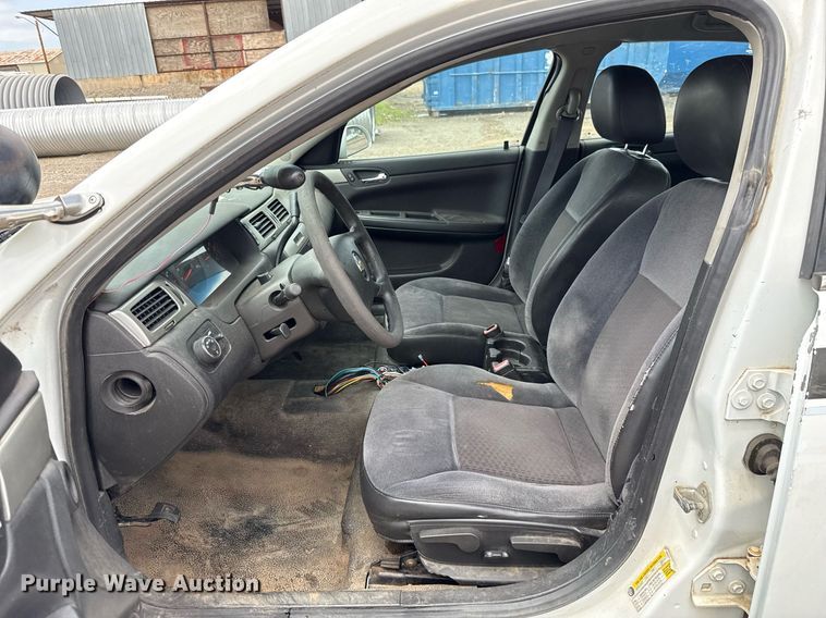 image for item EJ4738 2011 Chevrolet Impala Police Cruiser 