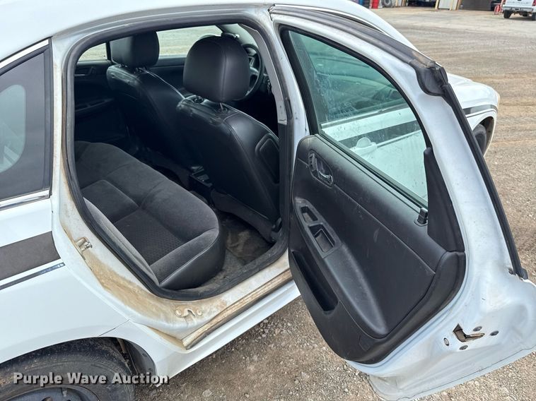 image for item EJ4738 2011 Chevrolet Impala Police Cruiser 