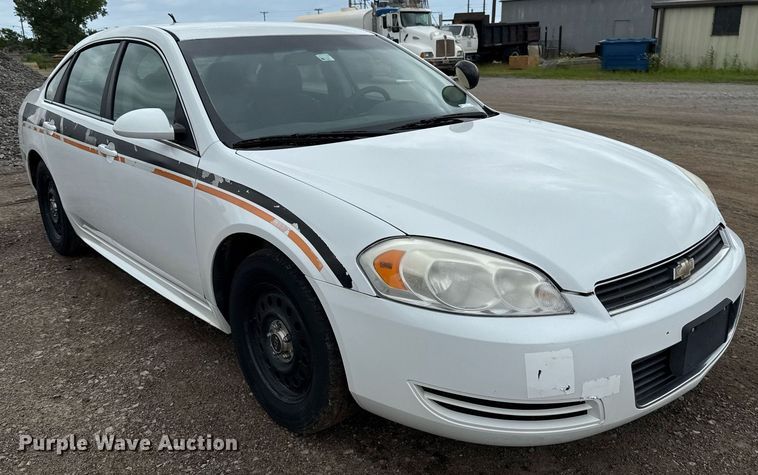 image for item EJ4739 2011 Chevrolet Impala Police Cruiser 