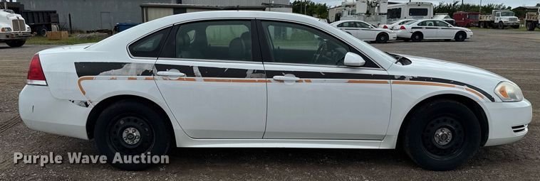 image for item EJ4739 2011 Chevrolet Impala Police Cruiser 