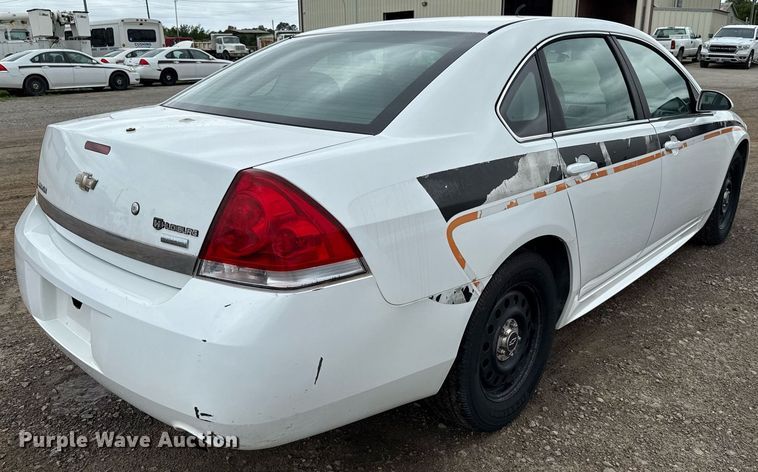 image for item EJ4739 2011 Chevrolet Impala Police Cruiser 