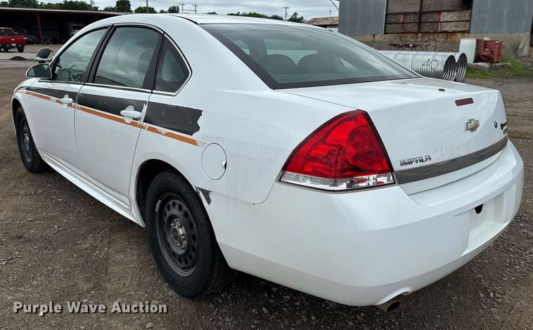 image for item EJ4739 2011 Chevrolet Impala Police Cruiser 
