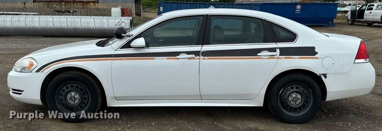 image for item EJ4739 2011 Chevrolet Impala Police Cruiser 