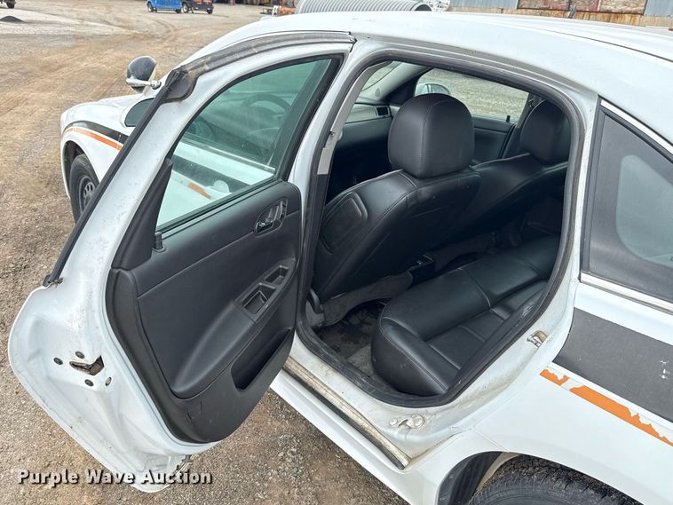 image for item EJ4739 2011 Chevrolet Impala Police Cruiser 